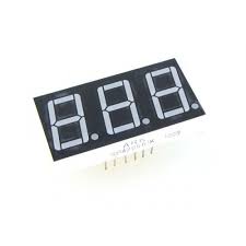 3 Digits Seven Segment Display CC