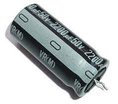 2200uF 50V Electrolytic Capacitor
