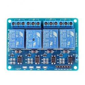 4 Channel relay module (5v) – Captain Electronics